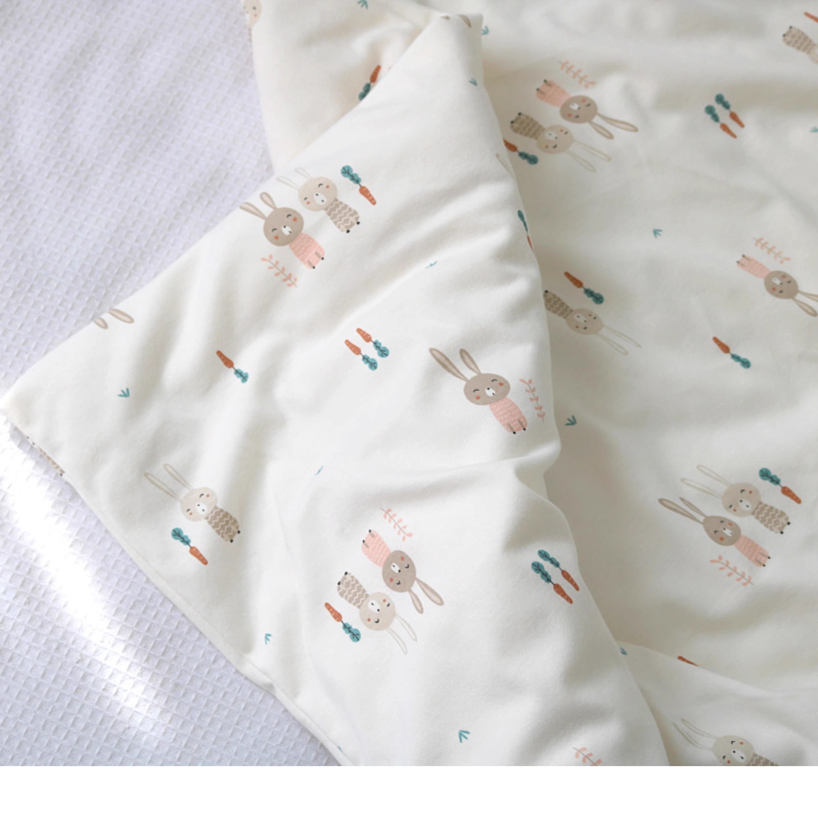 特价 软乎乎纯棉针织精梳棉 新生儿婴儿宝宝包被抱被80*80