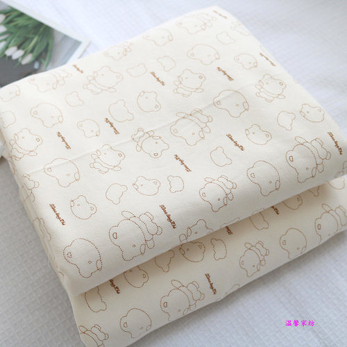 针织彩棉保暖柔软纯棉被套