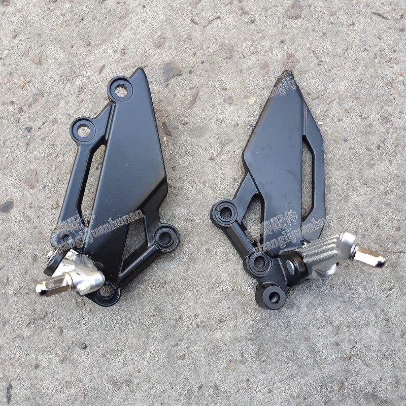 公路赛地平线小忍者电动跑车趴赛左阁脚支架右脚蹬踏板后阁脚踏板