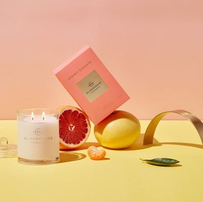 澳洲直邮glasshouse香薰大豆蜡烛迷失室内家用卧室持久香小众380g