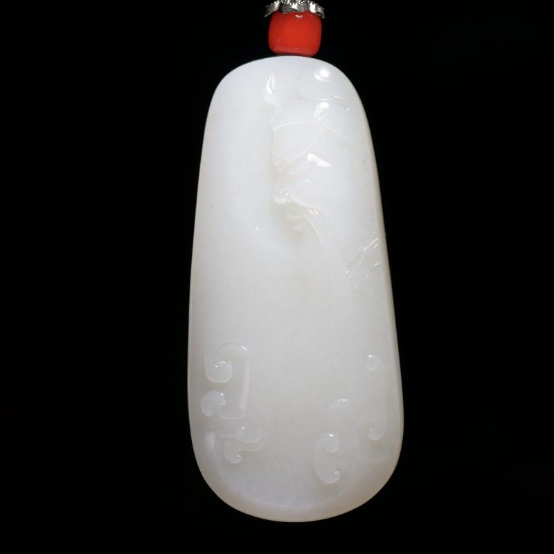 菩玉佛缘新疆和田玉新疆和田玉羊脂玉籽料,关公