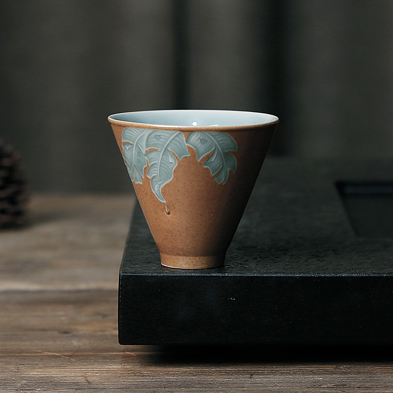 个人专用杯子龙泉青瓷主人杯