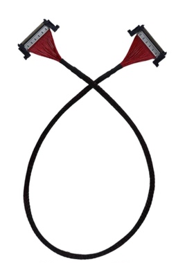 0.5间距8K高速同轴线4K屏线同反向高速信号传输线缆FI-RE51P4Z1P