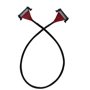 RE51P4Z1P 0.5间距8K高速同轴线4K屏线同反向高速信号传输线缆FI