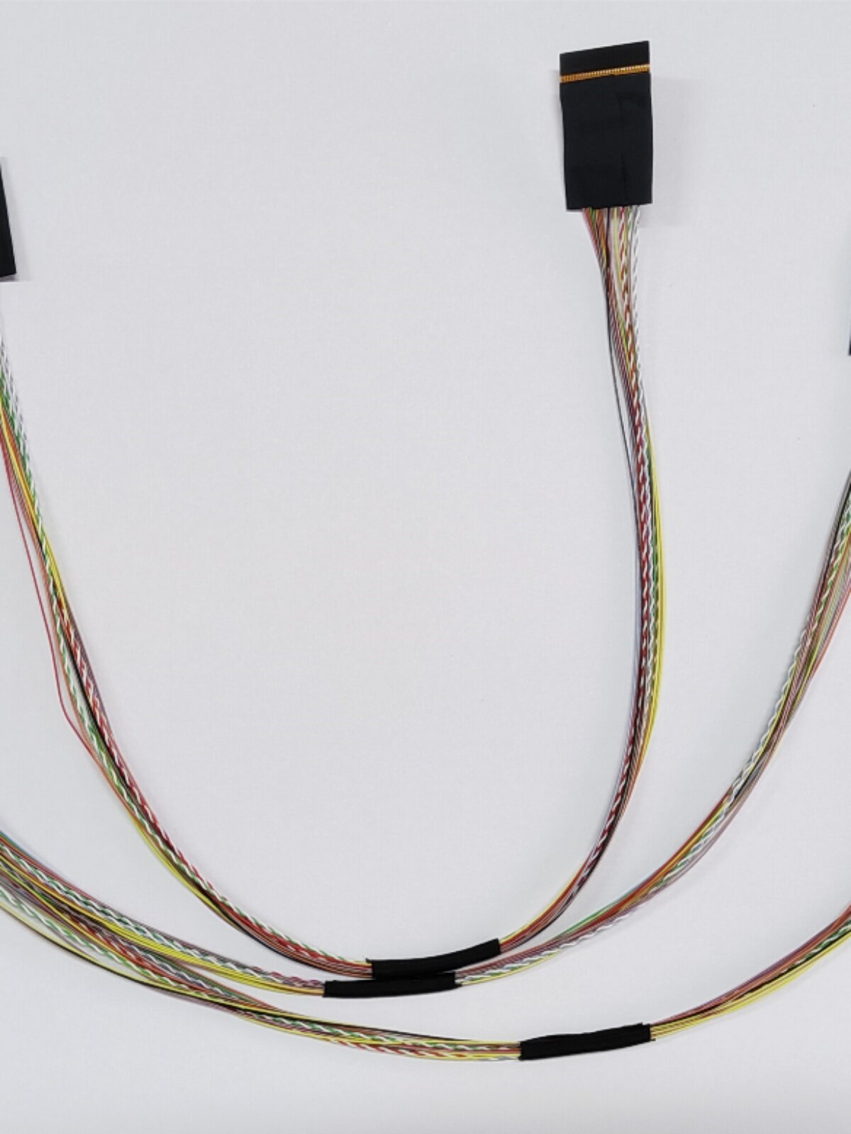 EDP SCREEN CABLE 0.4 TO 0.5 PITCH 30PIN 40 CORE IPEX20523-040T YELLOW ADAPTER EXTENSION CABLE