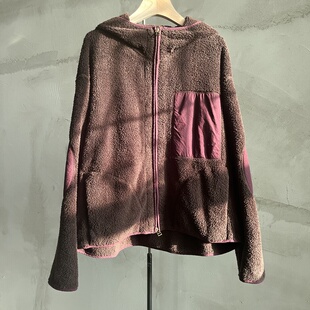 沉香布衣草堂多色连帽摇粒绒外套 衣牧了然保暖短衣P25a10229