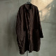 沉香布衣草堂自制 西服长衣外套汉麻褶皱肌理风衣C25U08145 男款