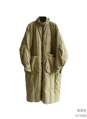 沉香布衣草堂 几见 白鸭绒羽绒服保暖长款外套WT4908无活