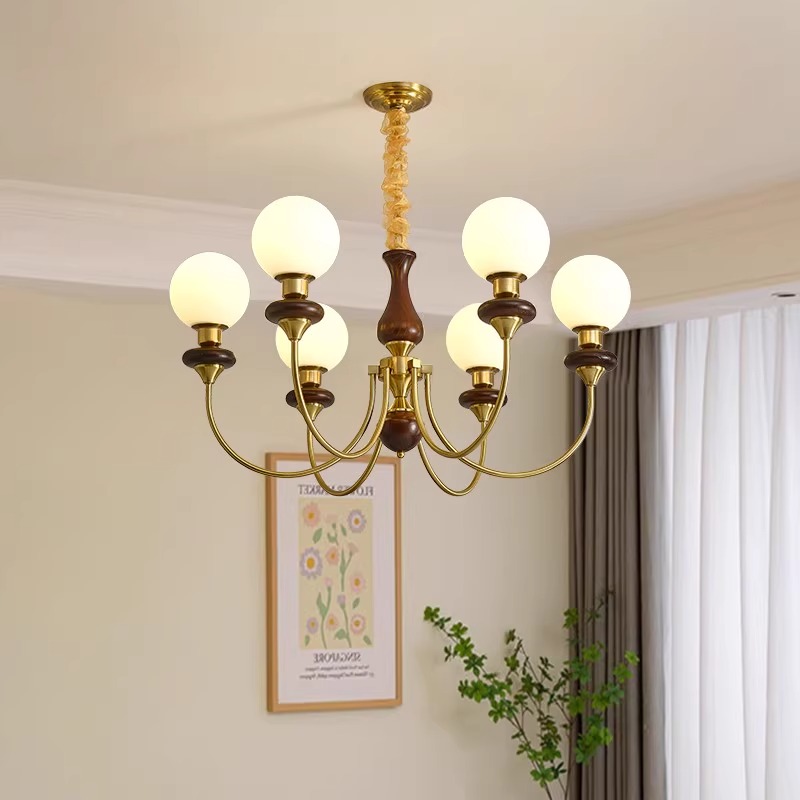 法式中古客厅复古风卧室灯具