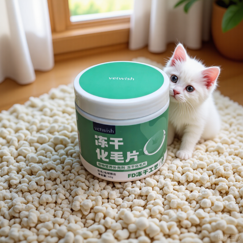 vetwish唯特适猫咪化毛球片鸡肉冻干猫草片植物温和排毛猫草棒,宠物/宠物食品及用品,猫化毛膏/化毛球片,淘宝优惠券,粉丝福利购,淘宝优惠卷