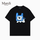 官方授权 印花图案 2026宽松型T恤男女短袖 Mardi Mountain韩国正品