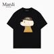 官方授权 印花图案 2026宽松型T恤男女短袖 Mardi Mountain韩国正品