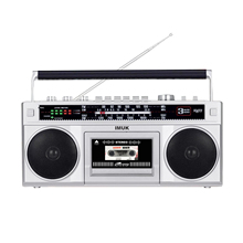 IMUK 全新80年代老式录音机磁带机U盘TF插卡蓝牙音箱FM收音机充电