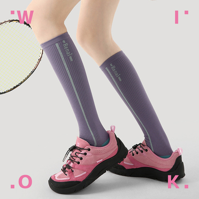 运动压力袜加压小腿袜骑行袜跑步