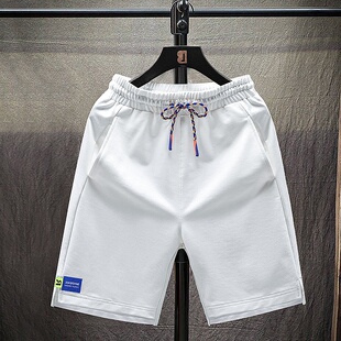 薄款 男学生潮流透气休闲运动短裤 纯棉五分裤 宽松中裤 时尚 2026夏季