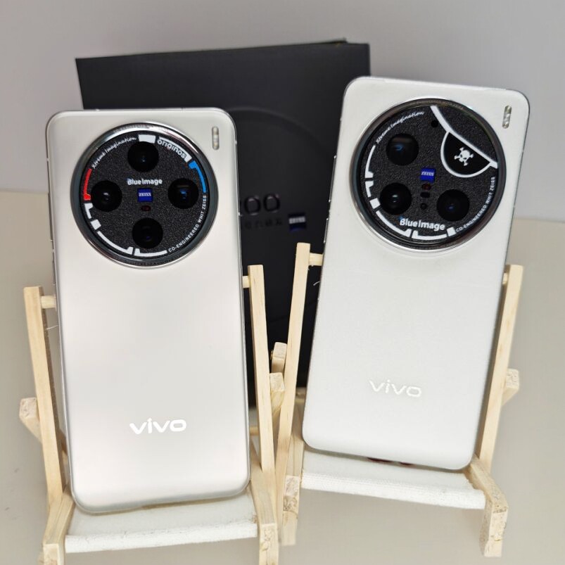适用于VIVO X200系列X200PRO蓝图海盗标防炫光镜头膜防磨损闪点黑磨砂开孔个性图案定制贴纸无损拍照画质