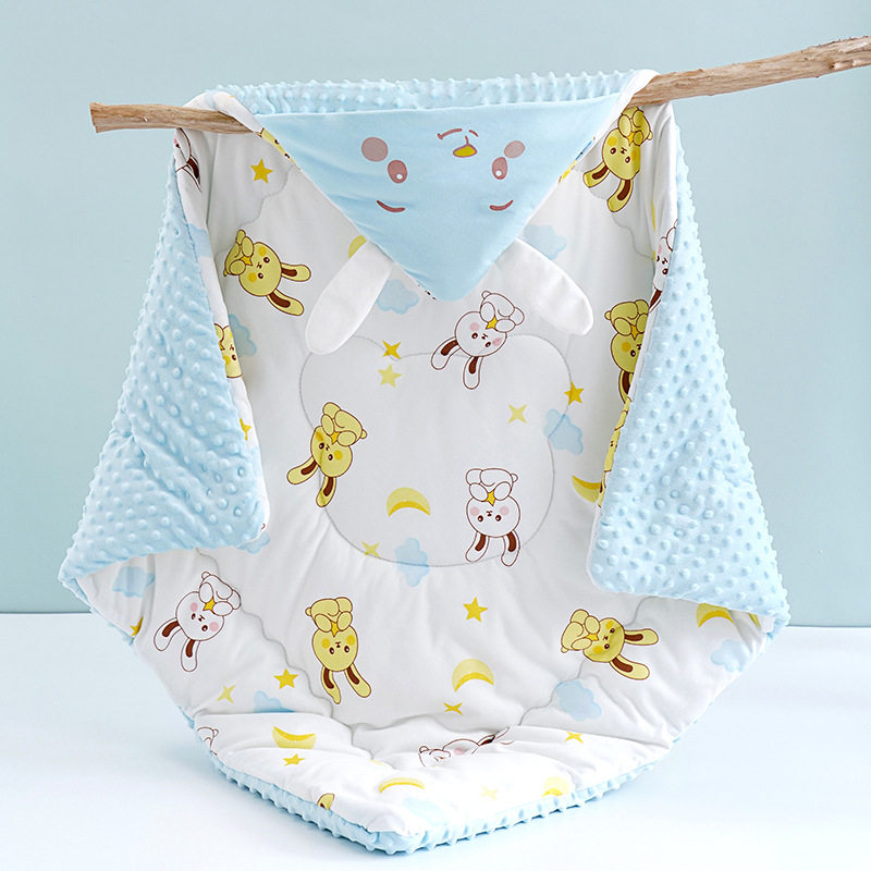 秋冬款婴儿产房抱被豆豆绒宝宝安抚包被加厚新生儿豆豆绒小被子,女装/女士精品,棉衣/棉服,淘宝优惠券,粉丝福利购,淘宝优惠卷