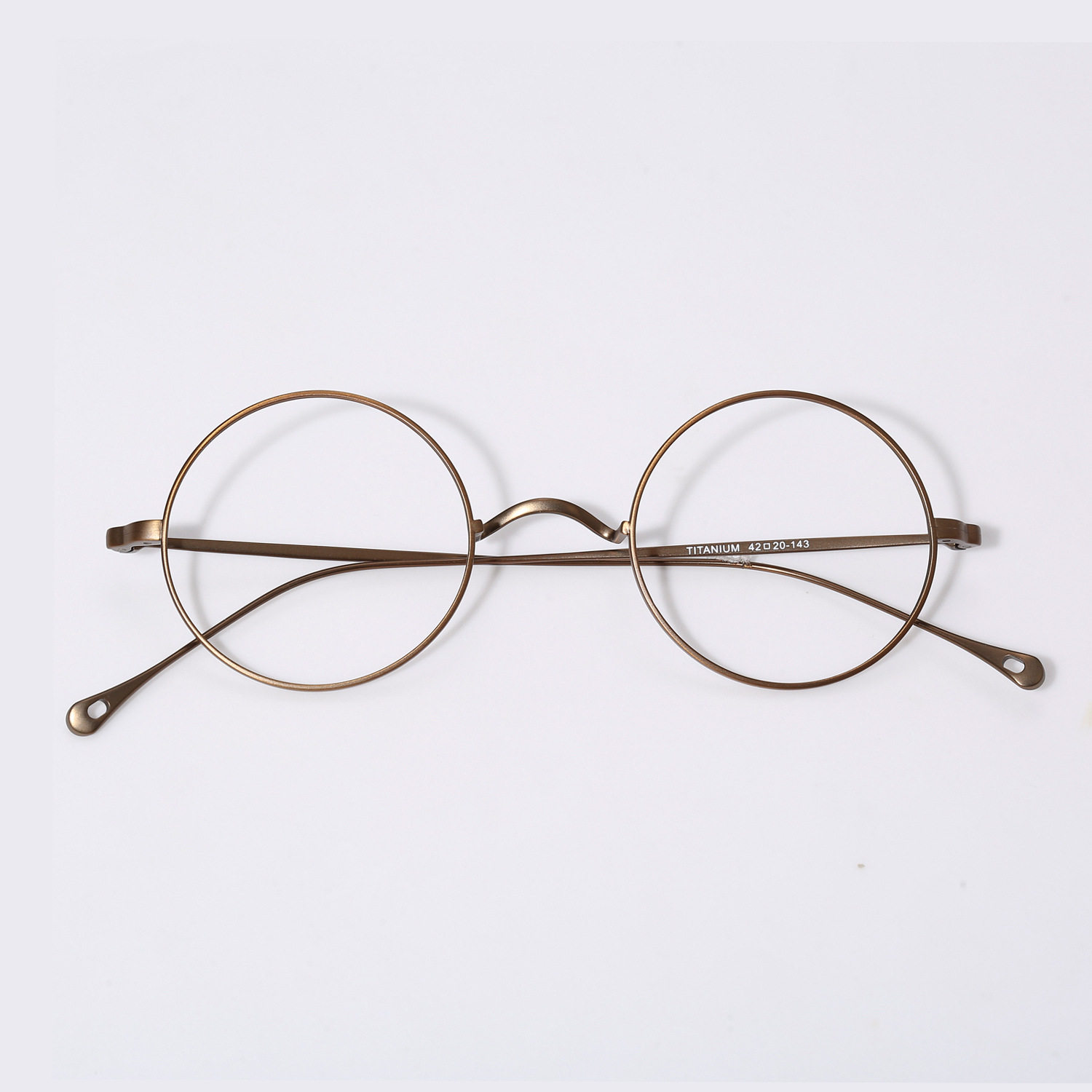 超轻纯钛眼镜框架时尚男流行风眼镜架无鼻托可配度数简约女眼镜