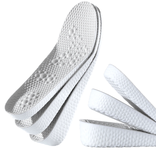 夏季内增高鞋垫女不累脚隐形不塌陷新款透气吸汗防臭男款运动减震