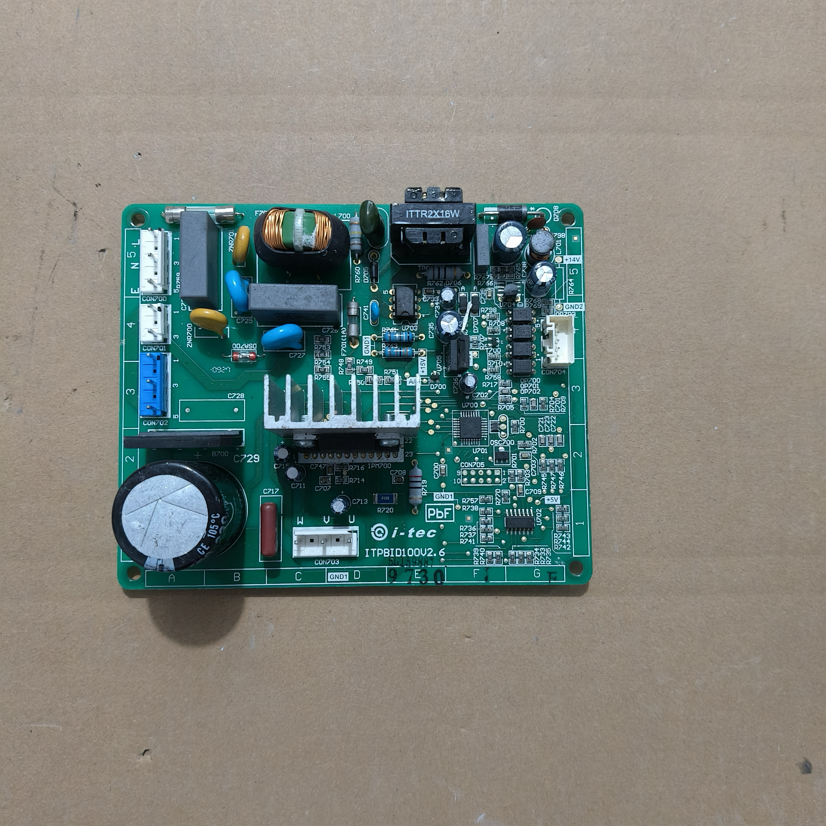 NR-B25VG1松下冰箱ITPBID100V2.6/2.5/V1.A V3.C变频板