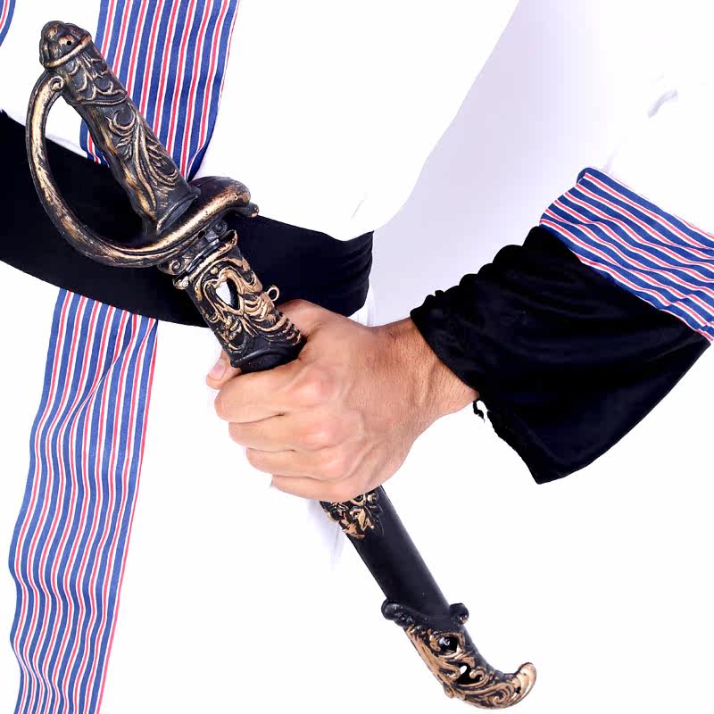 化妆舞会 万圣节 海盗武士表演道具剑cos刀道具兵器 表演兵器大全