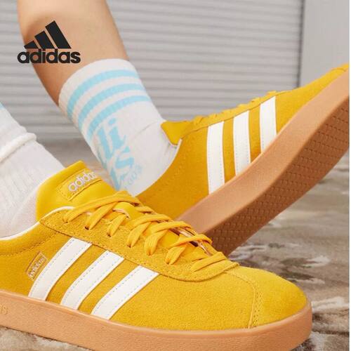 adidas/阿迪达斯冬季男女复古耐磨德训板鞋潮流百搭JS4593