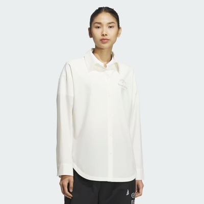 Adidas/阿迪达斯W VB SHIRT女士长袖凉感翻领衬衫JN7779
