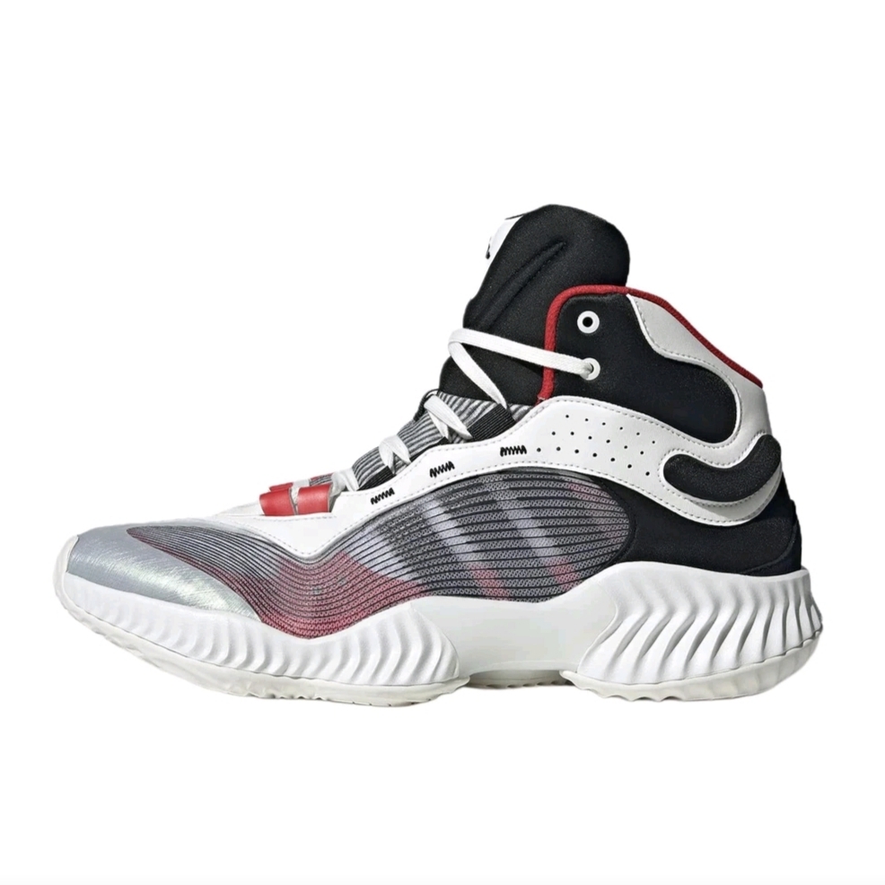 Adidas/阿迪达斯男士中帮防滑耐磨实战篮球鞋JH8078