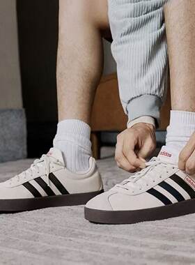 adidas 阿迪达斯VL COURT2.0 T头鞋复古德训鞋低帮休闲板鞋JS3003