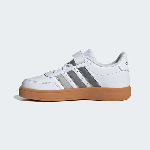 Adidas/阿迪达斯新款小童魔术贴低帮运动轻便板鞋JI0962