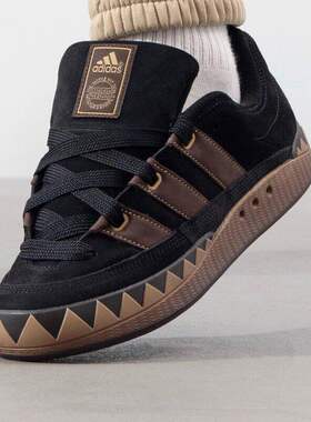 Adidas阿迪达斯ADIMATIC休闲鞋百搭男女低帮板鞋JR8034