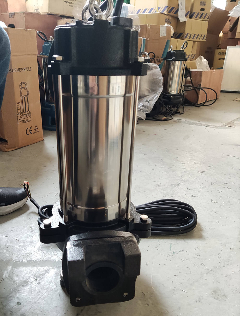 凯德赛污水泵不锈钢潜水泵化粪池排污泵地下室车库强排泵潜污泵