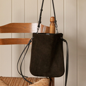 猴子家 波西米亚风复古磨砂牛皮流苏包 单肩斜挎通勤包托特包女包