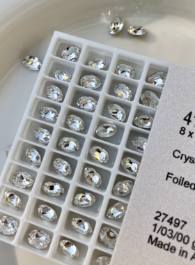 AiMTnails马姑娘家新品华子4120鸽子蛋8*6mm尺寸001白色美甲饰品