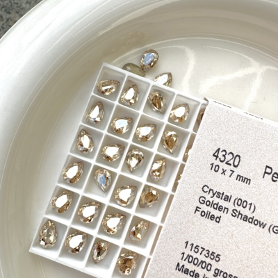 AiMTnails马姑娘家新品华子4320尖底水滴GSHA美甲饰品