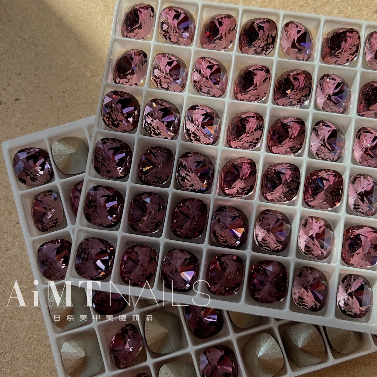 奥地利水钻施华洛钻水晶4470尖底10mm水晶肥方美甲diy堆钻贴钻