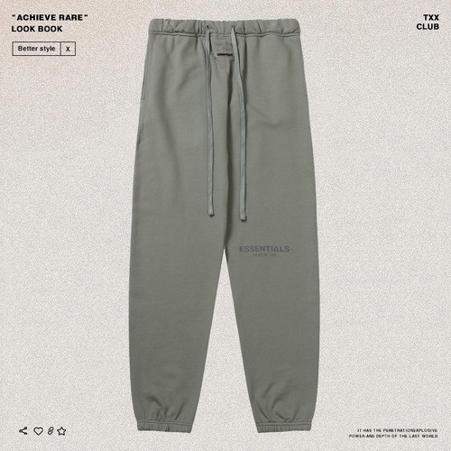 FOG复线ESSENTIALS反光束脚卫裤