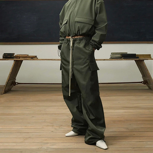 长裤 GOD FOG男女宽松梭织工装 ESSENTIALS高街直筒休闲裤 FEAR