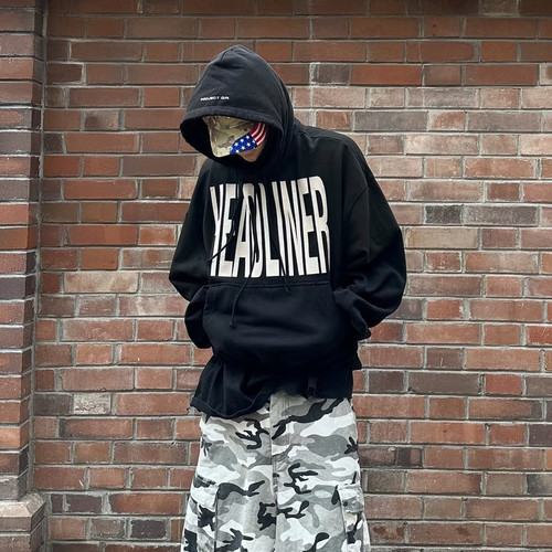 Grailz杨和苏同款假两件叠穿卫衣