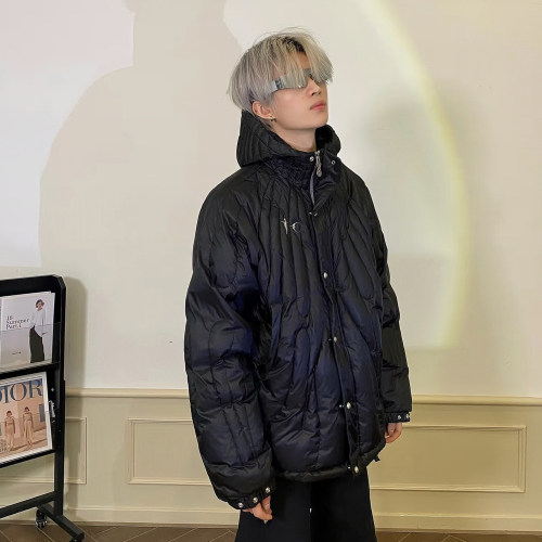 THUGCLUB朴宰范同款高街羽绒服