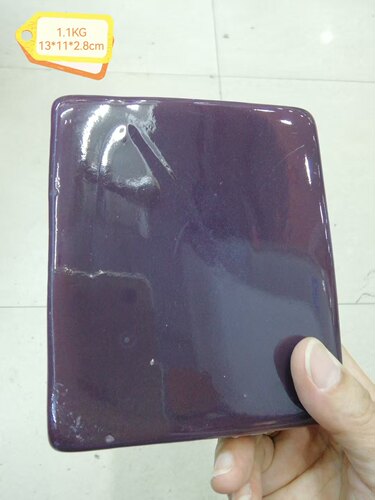 C09粉橙精品人造合成宝石原料玉料雕刻材料合成宝石原料加工专用