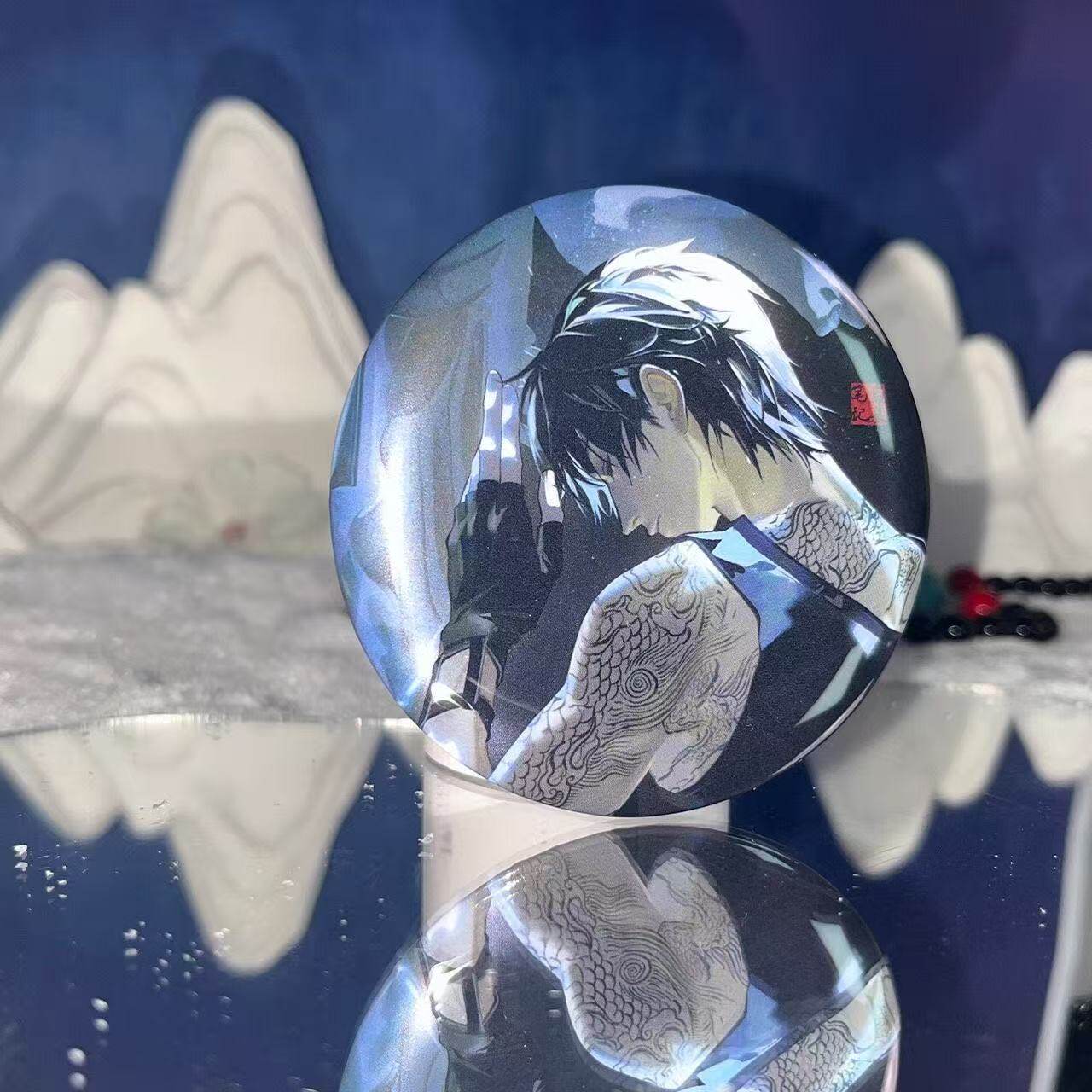 kinbor盗墓笔记吧唧吴邪生日徽章