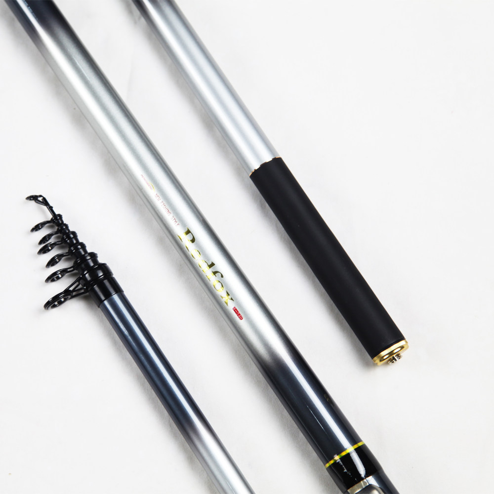 红狐4-5.4碳素矶钓硬轻细大导环滑漂手海两用竿灵敏有腰包邮