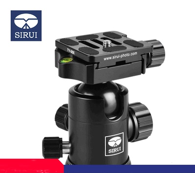 思锐单反相机微距独脚架球形云台