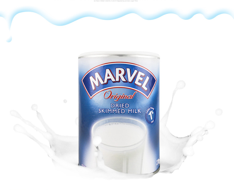 英国MARVEL吉百利脱脂奶粉学生成人老年人孕妇奶粉 278g在类目 咖啡/麦片/冲饮, 成人奶粉中 - 来自Buy2taobao.com提供专业的淘宝代购服务