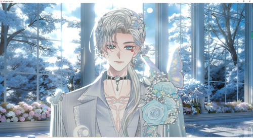 Live2d量贩模型-蝴蝶  成男公皮vup直播公用成品皮套虚拟主播模型