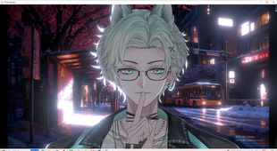 Live2d量贩模型 中性公皮vup直播公用成品皮套虚拟主播 舒心