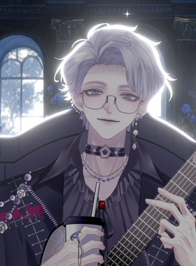 Live2d量贩模型-芋泥波波  成男公皮vup直播成品皮套虚拟主播模型