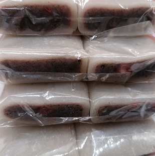 乐清虹桥特产软蛋糕芝麻馅糯米制品288克