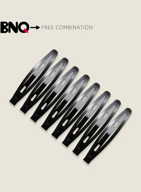 BNQ黑色简约一字刘海BB夹